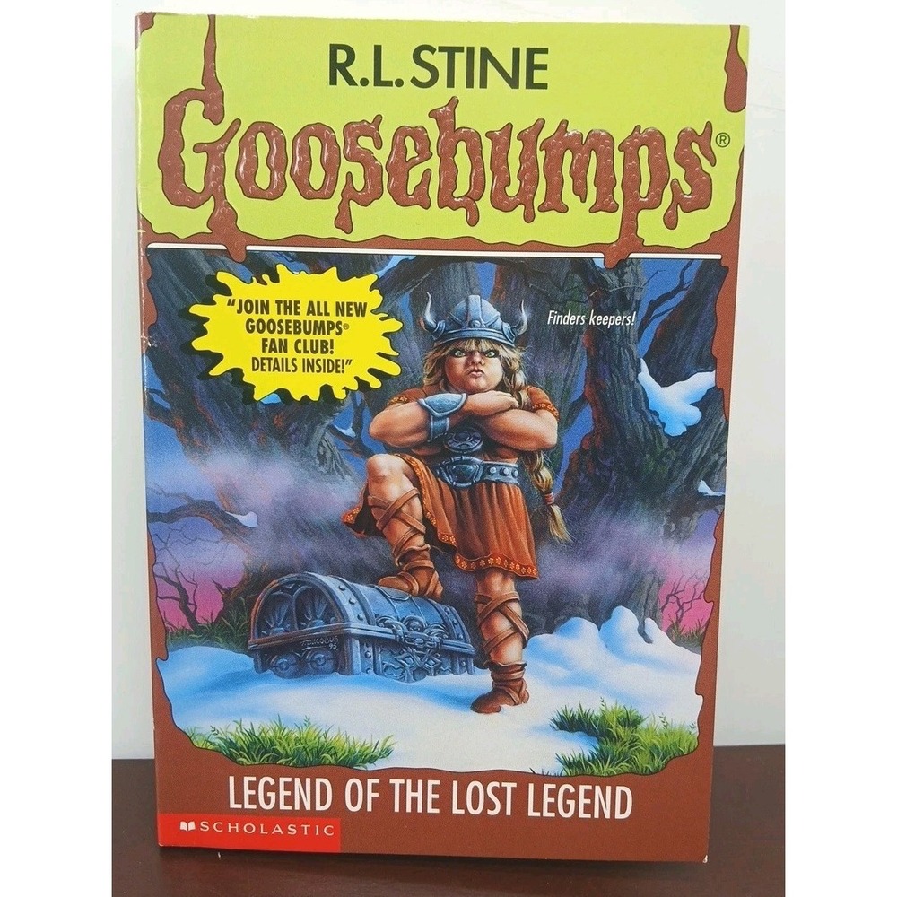 1st Edition 2nd Print #47 Legend of the Lost Legend Goosebumps Book  RL Stine